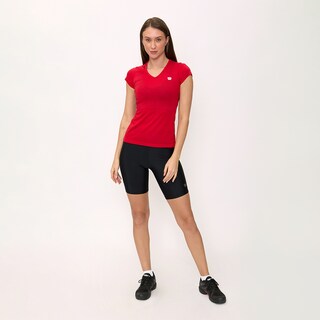 Foto 5 | Playera Wilson Polyspun Cuello V Lisa Para Mujer