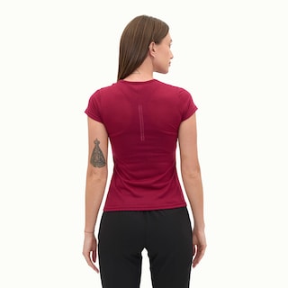 Foto 5 | Playera Wilson Polyspun Cuello V Lisa Para Mujer