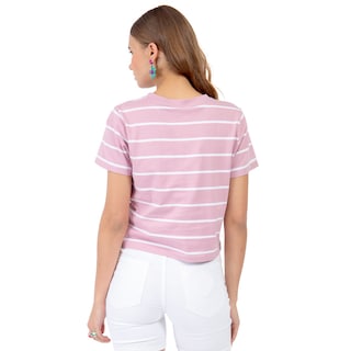 Foto 3 | Playera Para Mujer Quarry Con Rayas