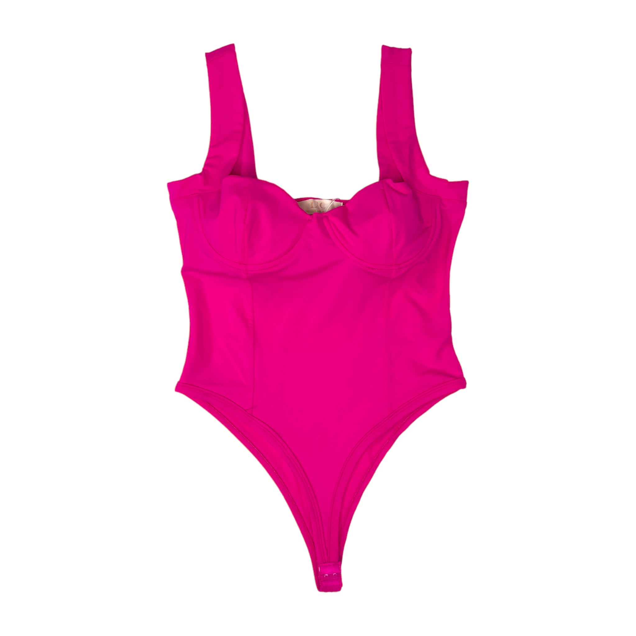 Foto 2 pulgar | Body Fucsia Liso Para Dama Lc