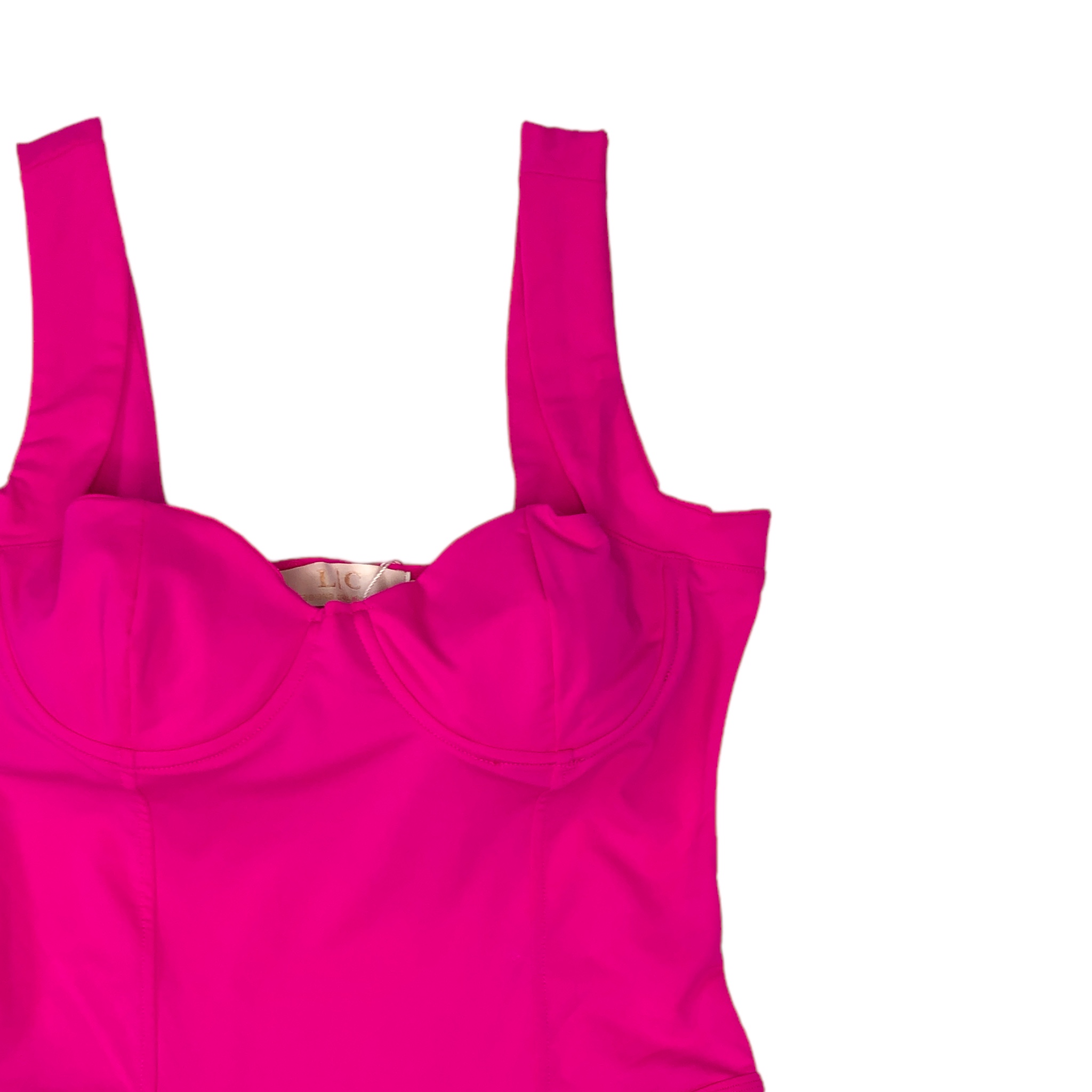 Foto 4 pulgar | Body Fucsia Liso Para Dama Lc