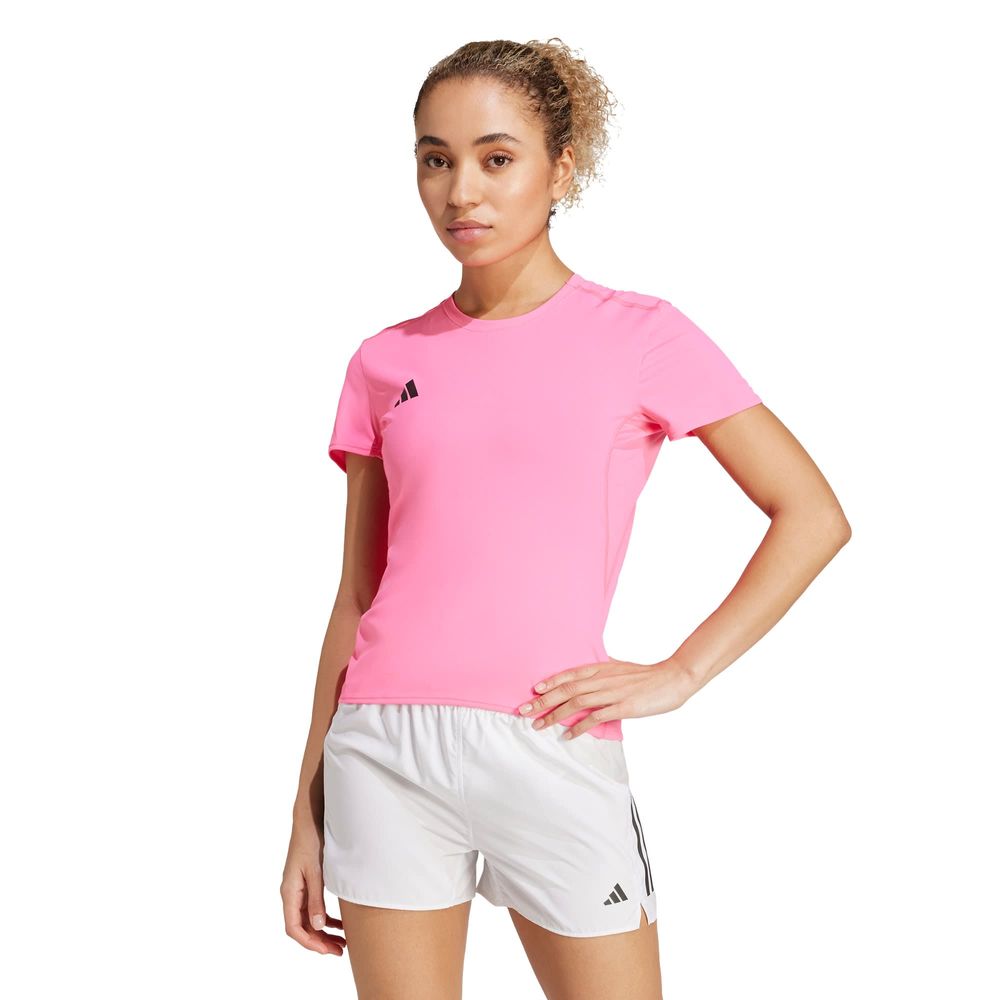 Foto 3 pulgar | Playera De Running Adizero Essentials Adidas Rosa Mujer