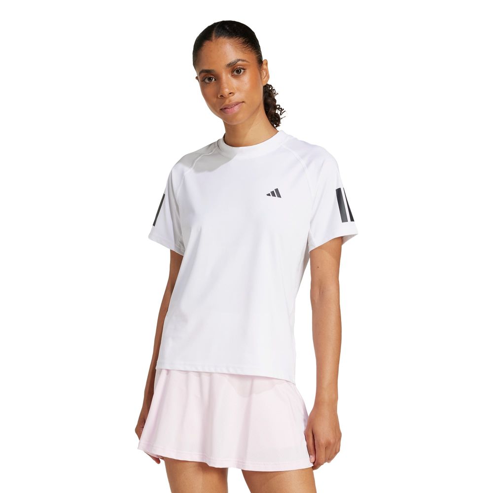Foto 3 pulgar | Club Tee Adidas Blanco Mujer