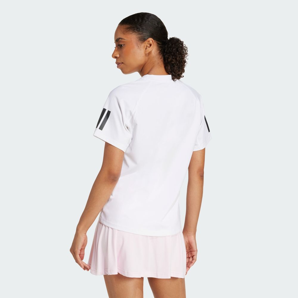 Foto 5 pulgar | Club Tee Adidas Blanco Mujer