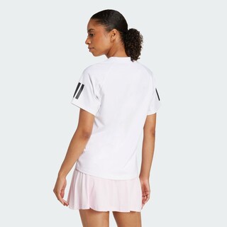 Foto 4 | Club Tee Adidas Blanco Mujer