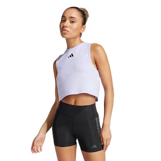 Foto 2 | Boxy Tank 3s Adidas Violeta Mujer