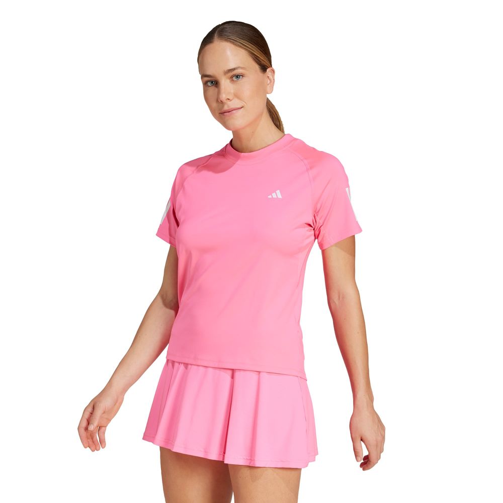 Foto 3 pulgar | Club Tee Adidas Rosa Mujer