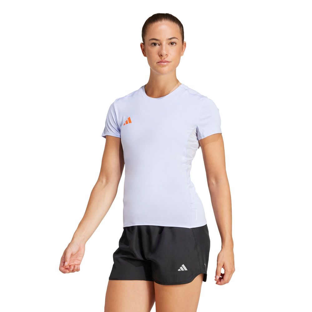 Foto 3 pulgar | Playera De Running Adizero Essentials Adidas Violeta Mujer