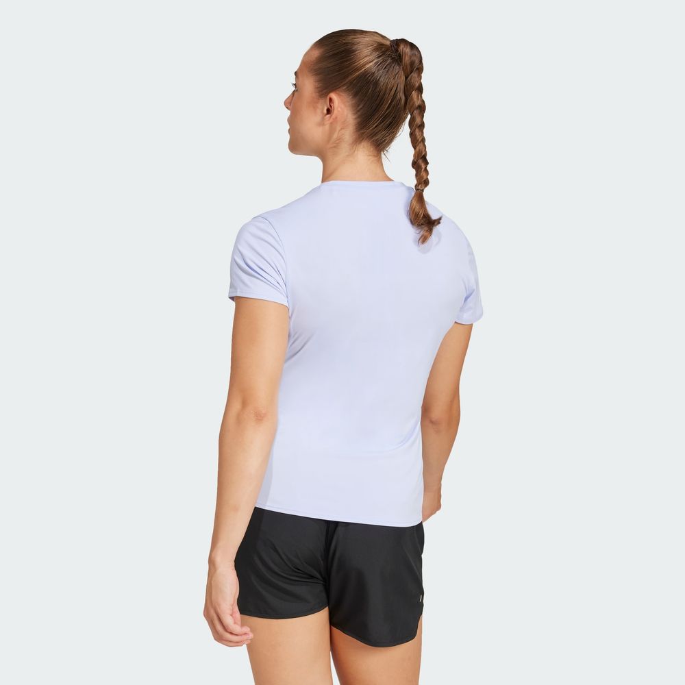 Foto 5 pulgar | Playera De Running Adizero Essentials Adidas Violeta Mujer