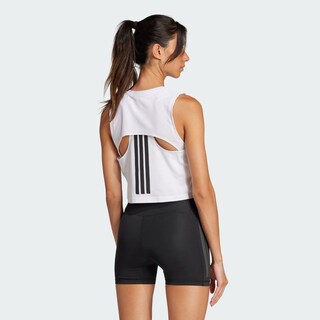 Foto 3 | Boxy Tank 3s Adidas Blanco Mujer