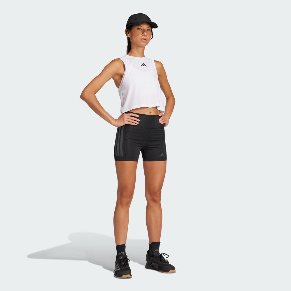 Foto 5 pulgar | Boxy Tank 3s Adidas Blanco Mujer