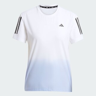 Foto 3 | Playera Own The Run Climacool Colorblock Adidas Blanco Mujer