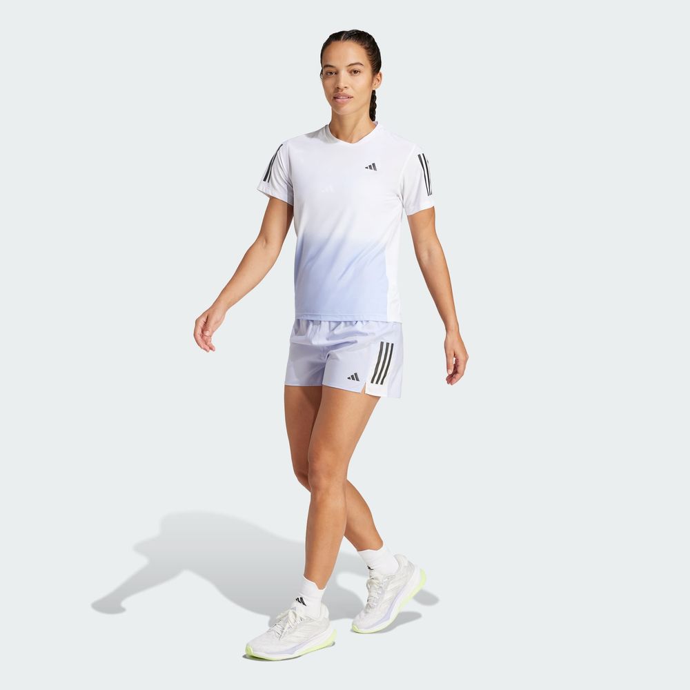 Foto 7 pulgar | Playera Own The Run Climacool Colorblock Adidas Blanco Mujer