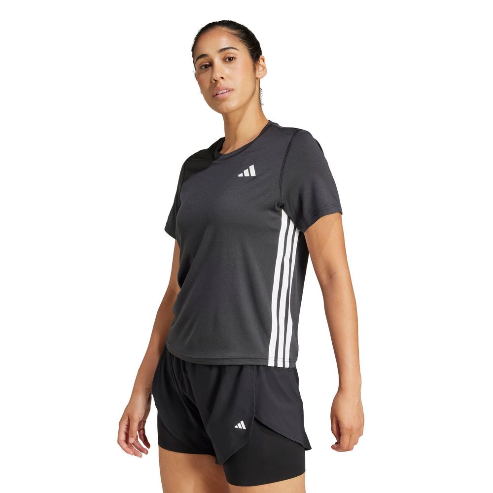 Foto 3 pulgar | We 3s Crew Tee Adidas Negro Mujer