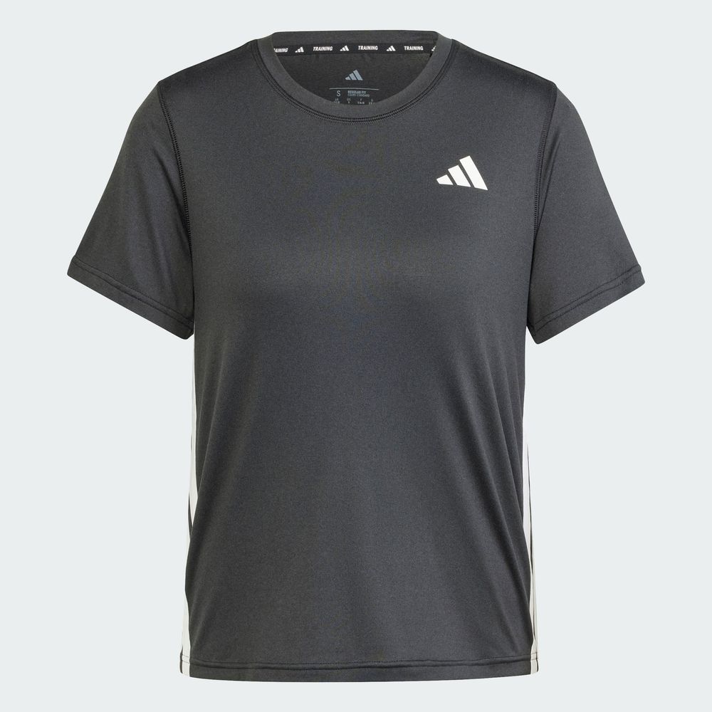 Foto 4 pulgar | We 3s Crew Tee Adidas Negro Mujer