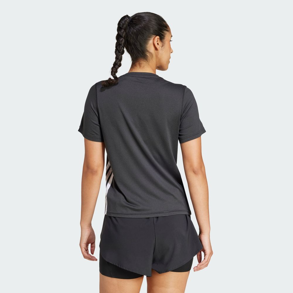 Foto 5 pulgar | We 3s Crew Tee Adidas Negro Mujer