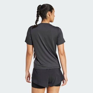 Foto 4 | We 3s Crew Tee Adidas Negro Mujer