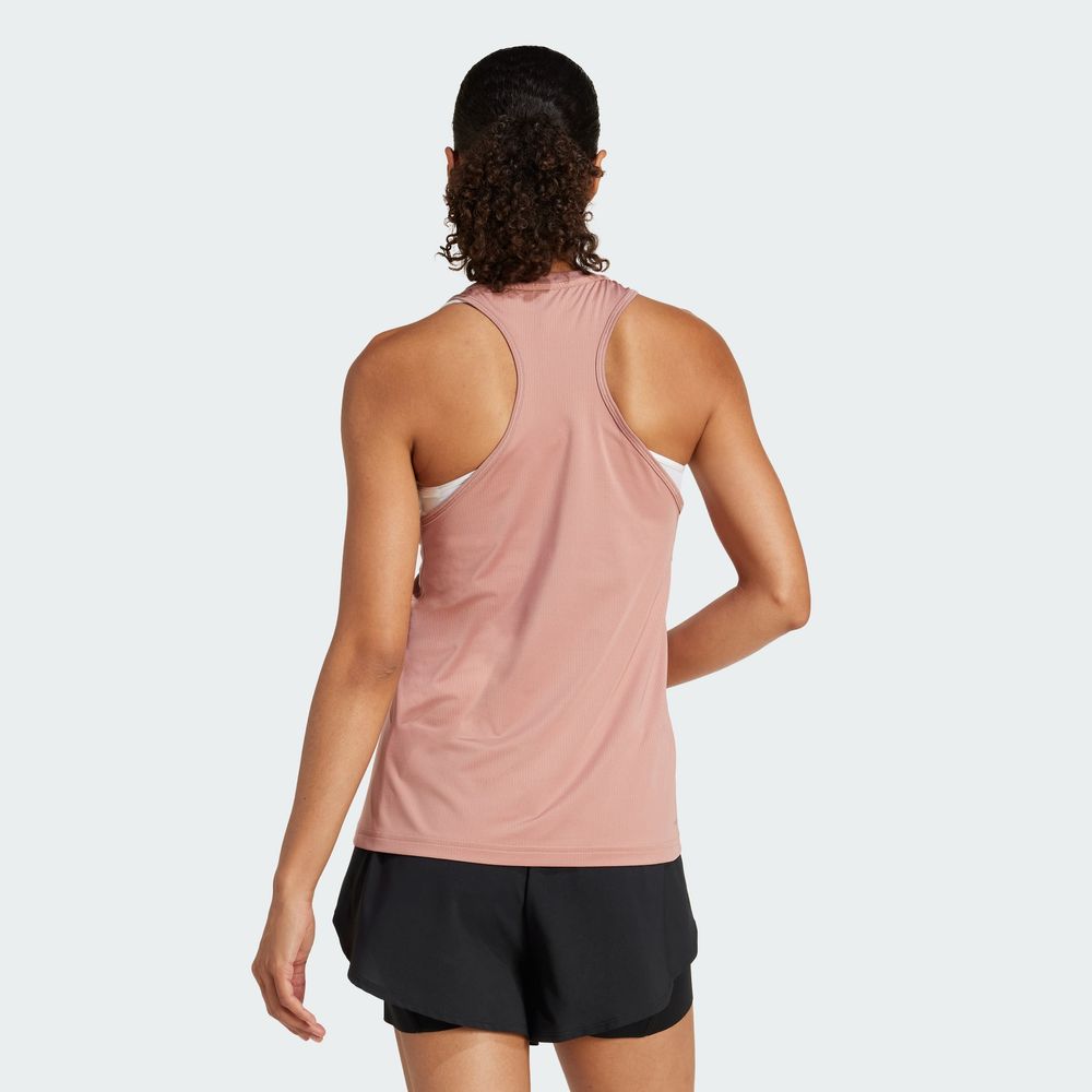 Foto 5 pulgar | Playera Sin Mangas Designed For Training Adidas Rosa Mujer