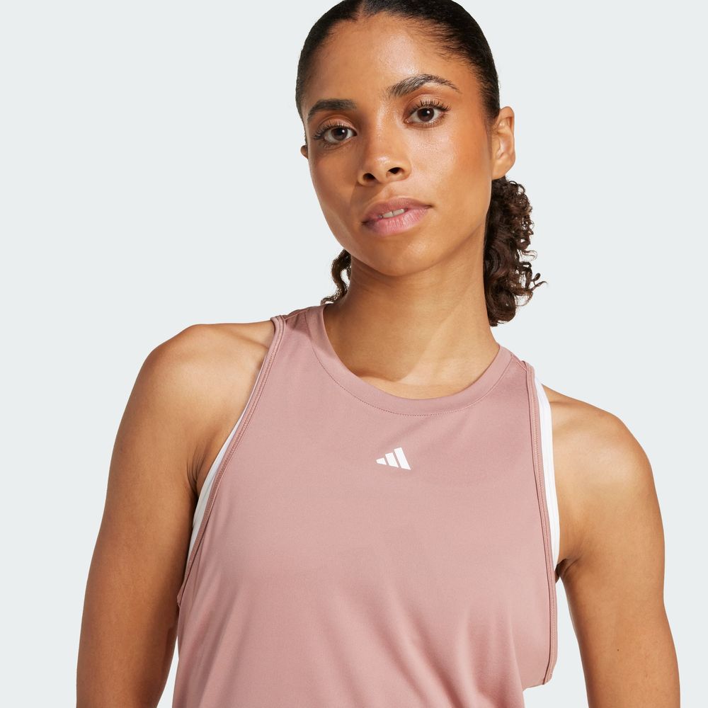 Foto 7 pulgar | Playera Sin Mangas Designed For Training Adidas Rosa Mujer
