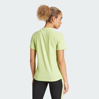 Foto 4 | Playera Own The Run Climacool Colorblock Adidas Verde Mujer