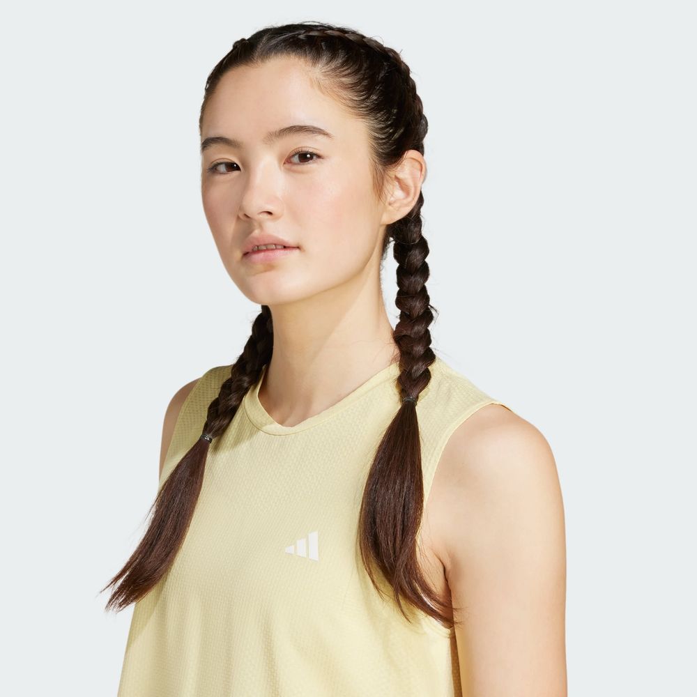 Foto 7 | Otr Gfx Tank W Adidas Amarillo Mujer
