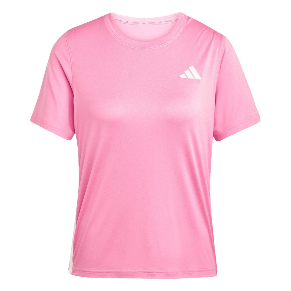 Foto 2 pulgar | Playera Adidas 3s Crew Rosa para Mujer - Diseño innovador para deportistas exigentes