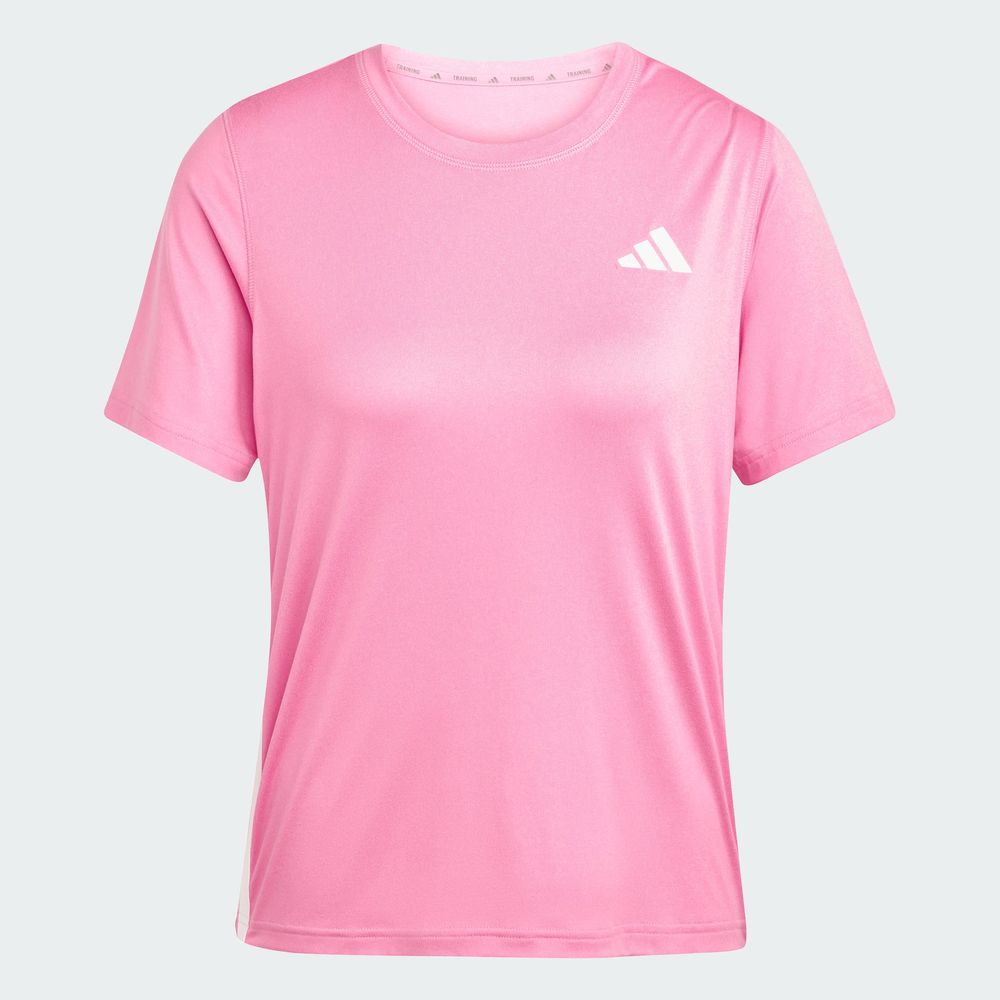 Foto 4 pulgar | Playera Adidas 3s Crew Rosa para Mujer - Diseño innovador para deportistas exigentes