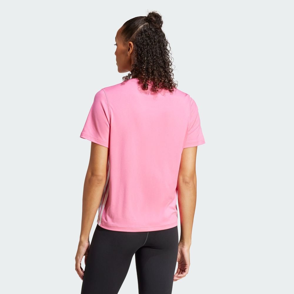 Foto 5 pulgar | Playera Adidas 3s Crew Rosa para Mujer - Diseño innovador para deportistas exigentes