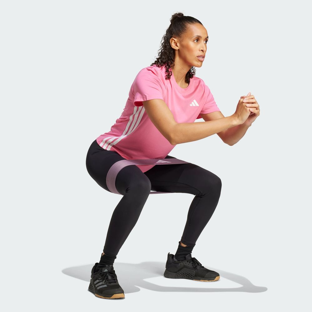 Foto 6 pulgar | Playera Adidas 3s Crew Rosa para Mujer - Diseño innovador para deportistas exigentes