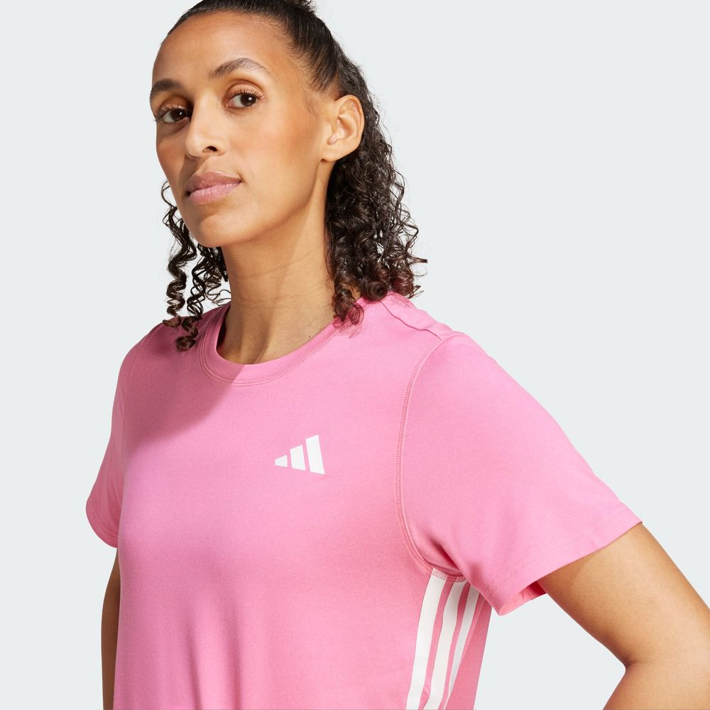 Foto 7 pulgar | Playera Adidas 3s Crew Rosa para Mujer - Diseño innovador para deportistas exigentes