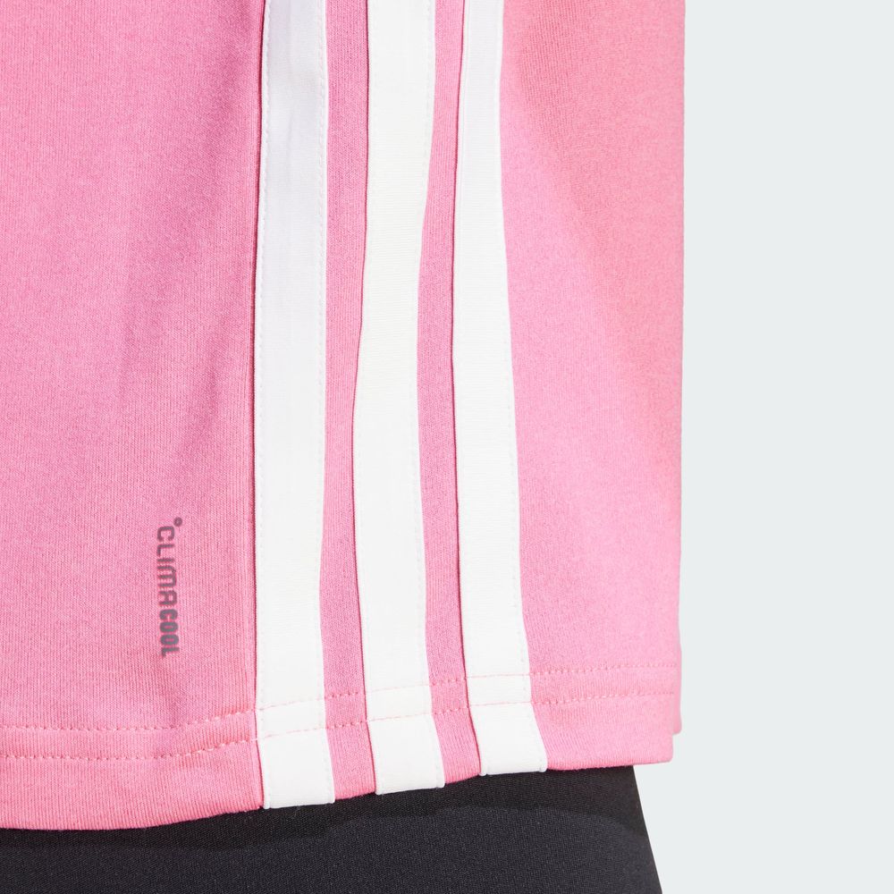 Foto 8 pulgar | Playera Adidas 3s Crew Rosa para Mujer - Diseño innovador para deportistas exigentes