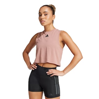Foto 2 | Boxy Tank 3s Adidas Rosa Mujer