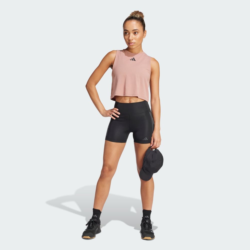 Foto 7 pulgar | Boxy Tank 3s Adidas Rosa Mujer