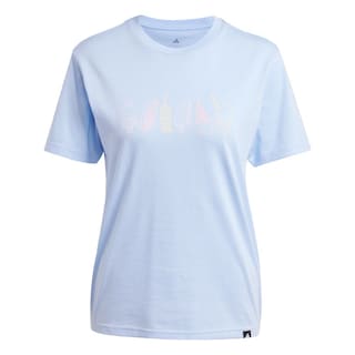 Foto 1 | W L Food Tee Adidas Azul Mujer