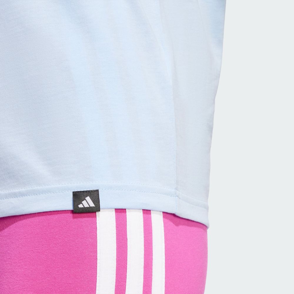 Foto 8 pulgar | W L Food Tee Adidas Azul Mujer