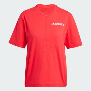 Foto 3 | W Mt Tee Adidas Rojo Mujer