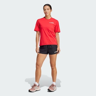 Foto 6 | W Mt Tee Adidas Rojo Mujer