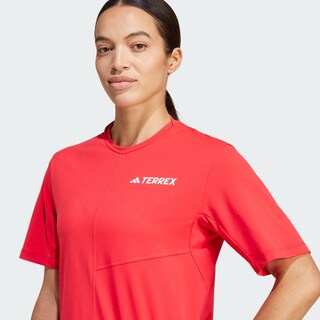 Foto 8 | W Mt Tee Adidas Rojo Mujer