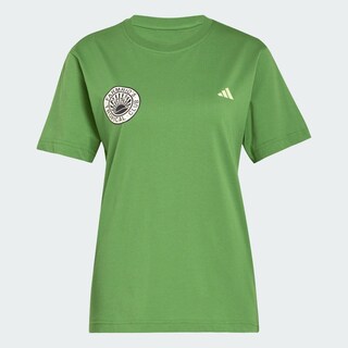 Foto 3 | Farm Gfx Tee Adidas Verde Mujer