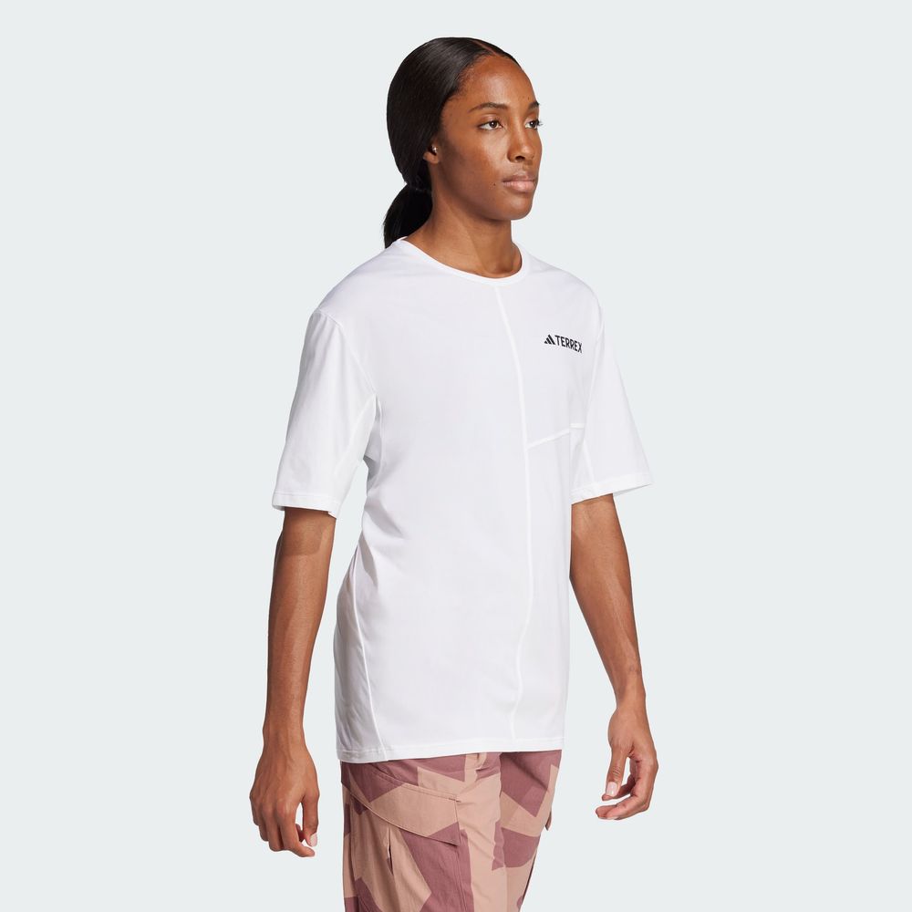 Foto 6 pulgar | W Mt Tee Adidas Blanco Mujer