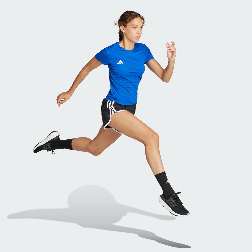 Foto 6 pulgar | Playera De Running Adizero Essentials Adidas Azul Mujer