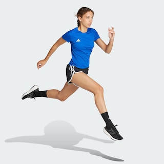 Foto 5 | Playera De Running Adizero Essentials Adidas Azul Mujer