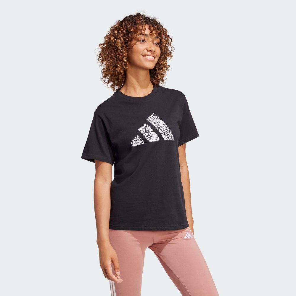 Foto 6 pulgar | Playera Adidas Camo Tee para Mujer