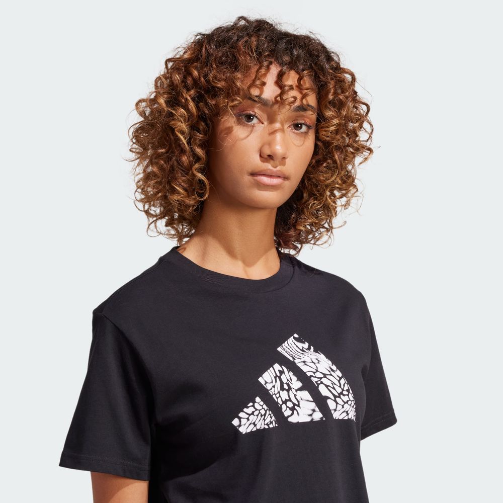 Foto 7 pulgar | Playera Adidas Camo Tee para Mujer
