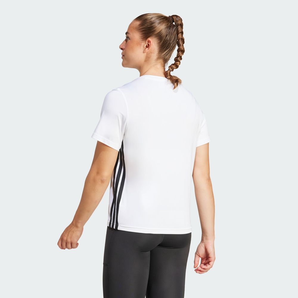 Foto 3 pulgar | Playera We 3s Crew Tee Adidas Blanca para Mujer