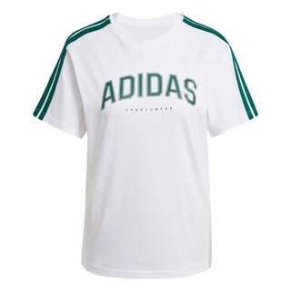Foto 1 | Playera Adidas W L Softs Tee Blanco para Mujer