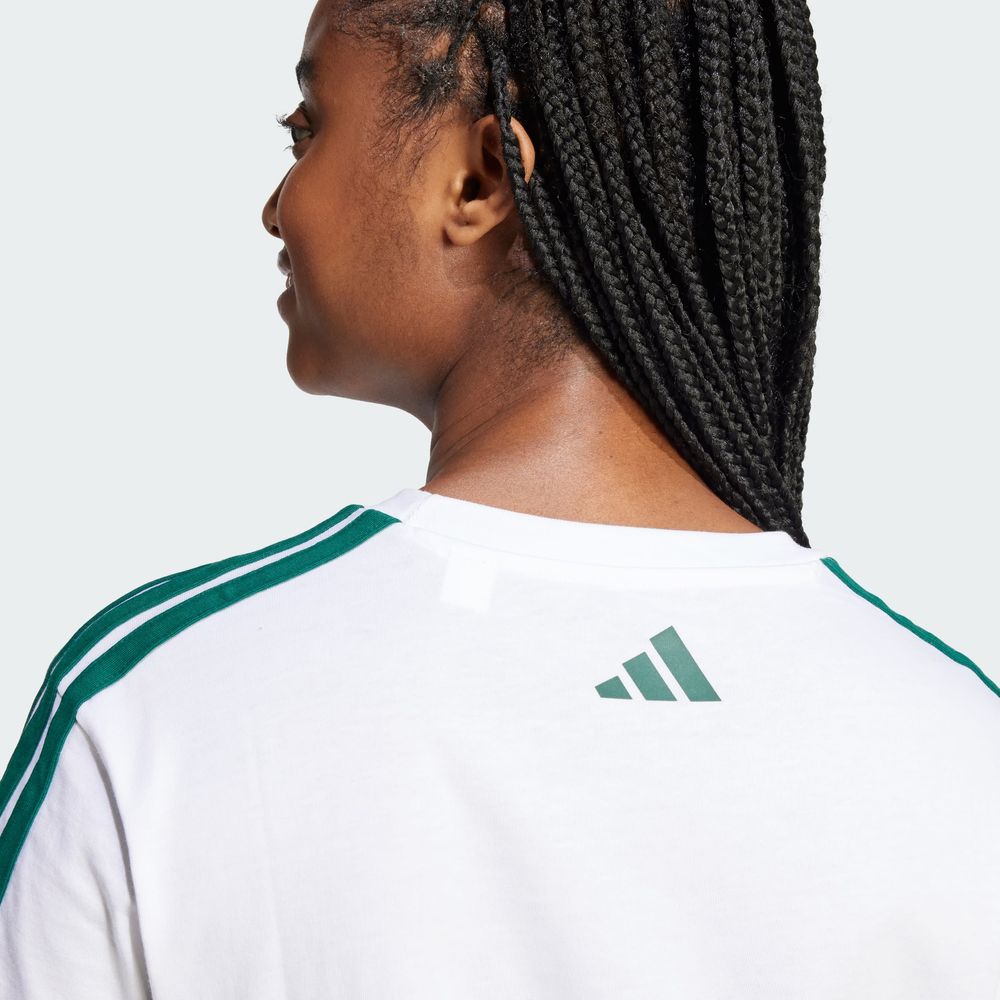 Foto 7 pulgar | Playera Adidas W L Softs Tee Blanco para Mujer