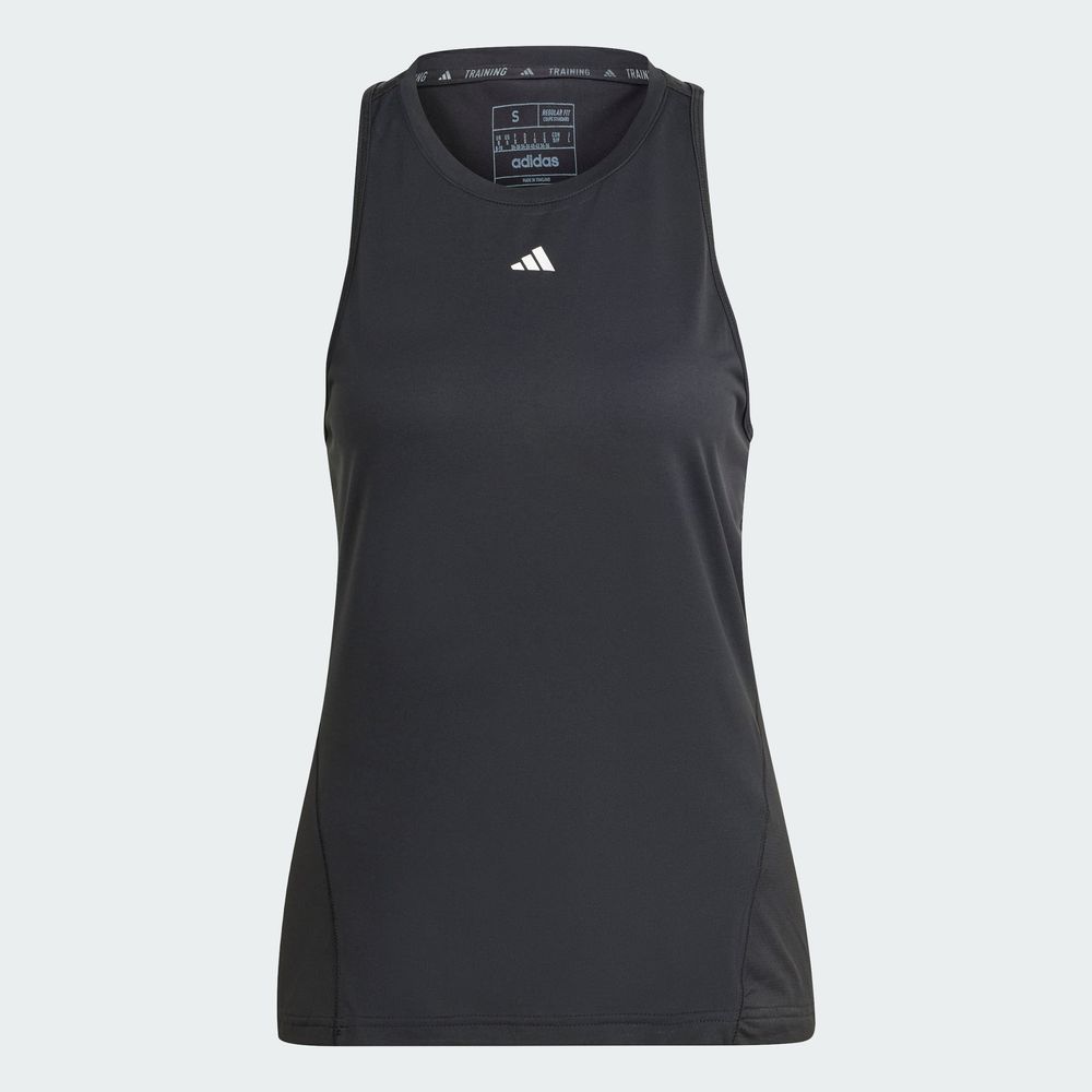 Foto 3 pulgar | Playera Sin Mangas Designed For Training Adidas Negro Mujer