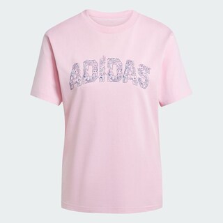 Foto 3 | Playera Tech Llustrate Estampada Adidas Rosa Mujer