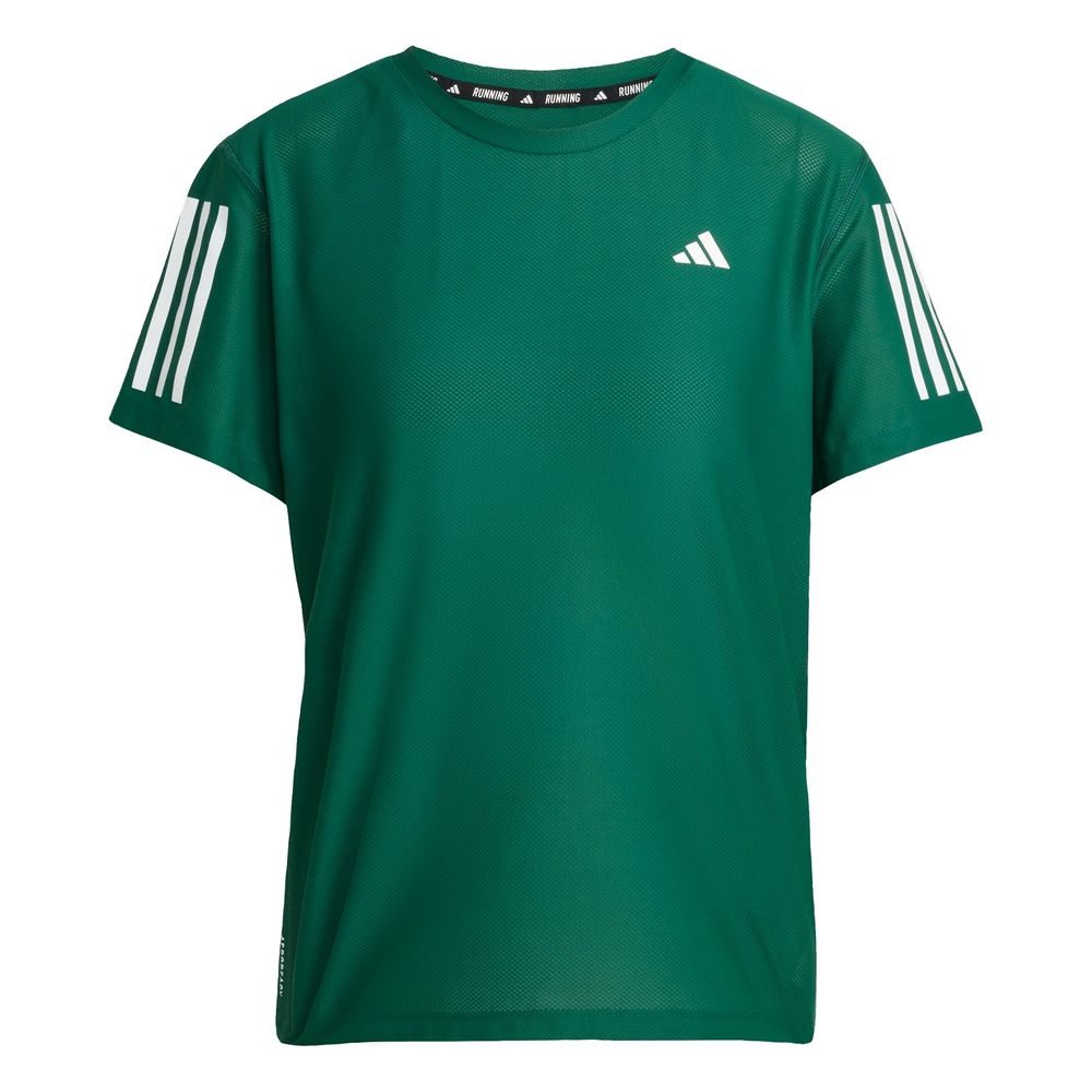 Foto 2 pulgar | Playera Own The Run Adidas Verde Mujer